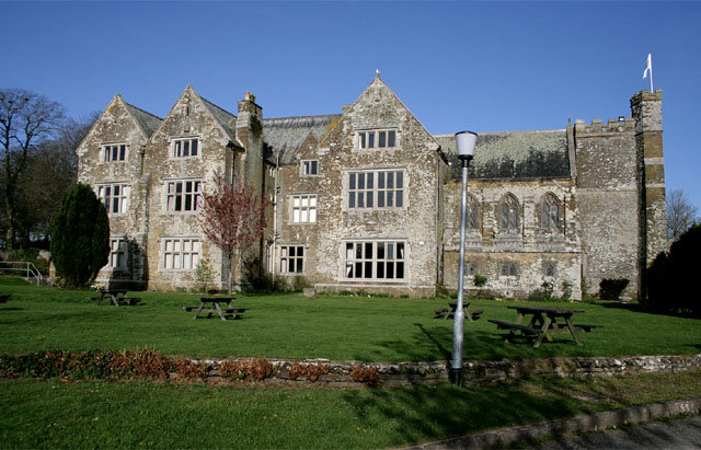 Trelawne Manor in Pelynt, Cornwall — photographed in April 2011
